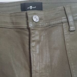 7 For All Mankind Khaki Trousers